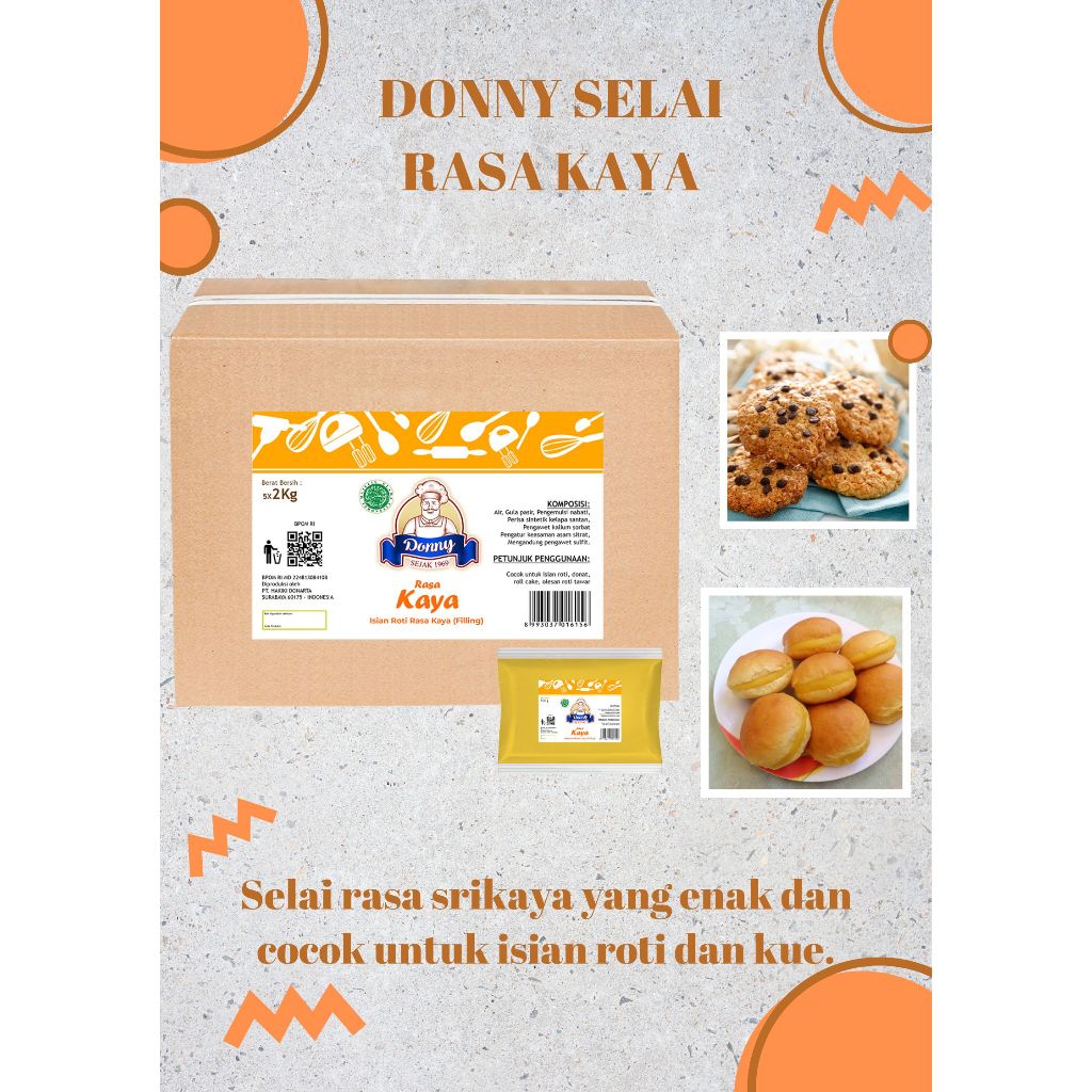 

DONNY selai rasa kaya 2 kg