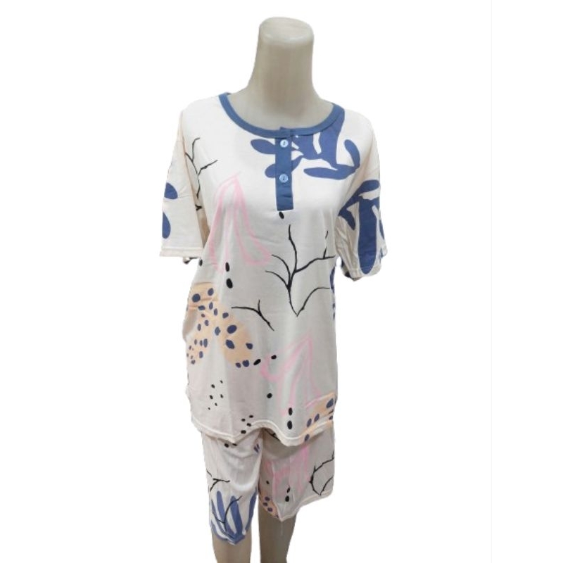 baju tidur wanita dewasa Chummy Bear 3/4 XL
