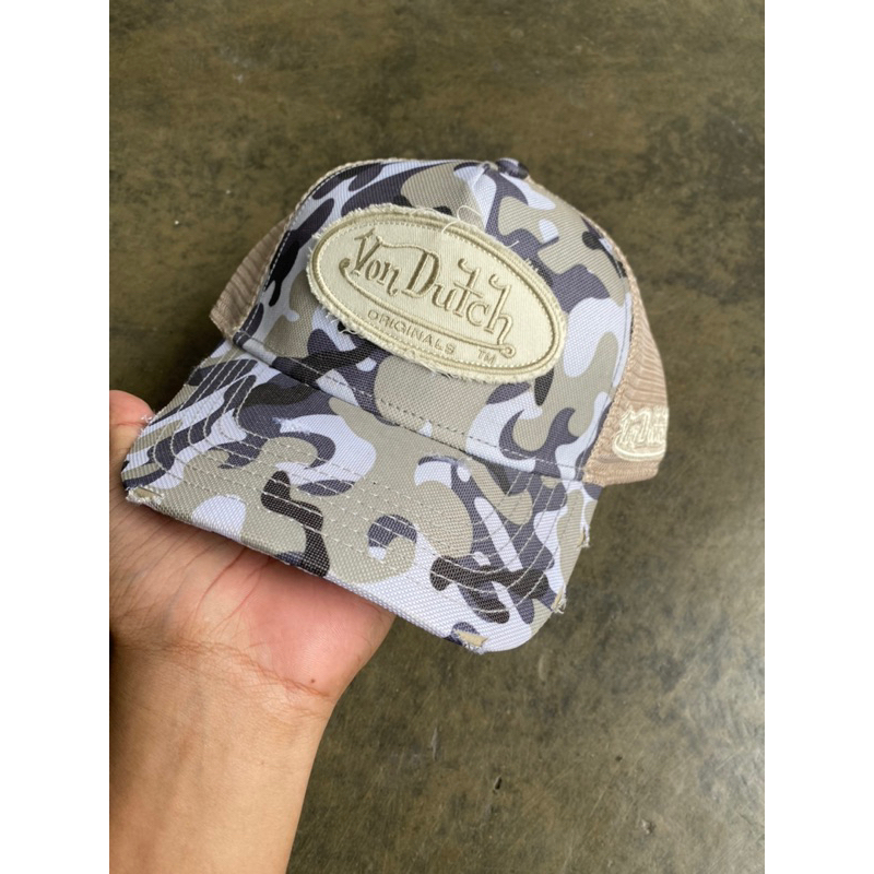 trucker hat von dutch usa topi vondutch