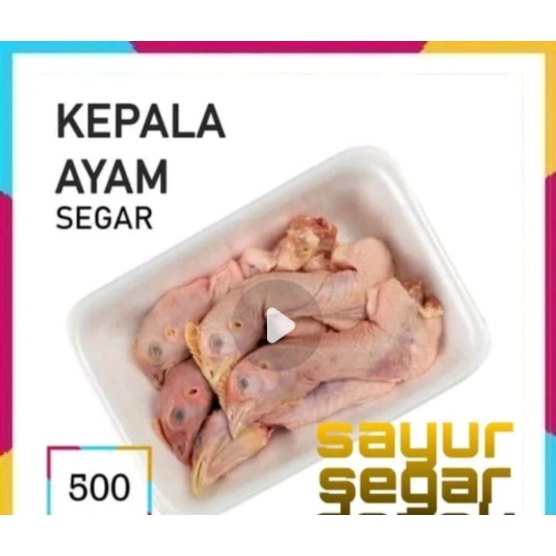 

Kepala ayam 1kg bersih berkwalitas