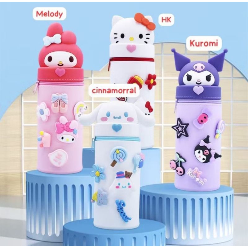 

KOTAK PENSIL SANRIO 3D SILICONE / PENSIL CASE KARAKTER LUCU