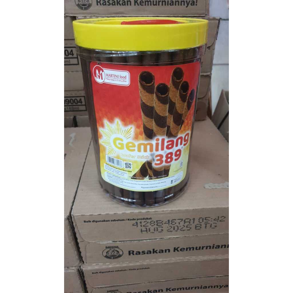 

Martini Gemilang Wafer Stick 450 gr Barcode 8997223770136 FREE BUBBLE