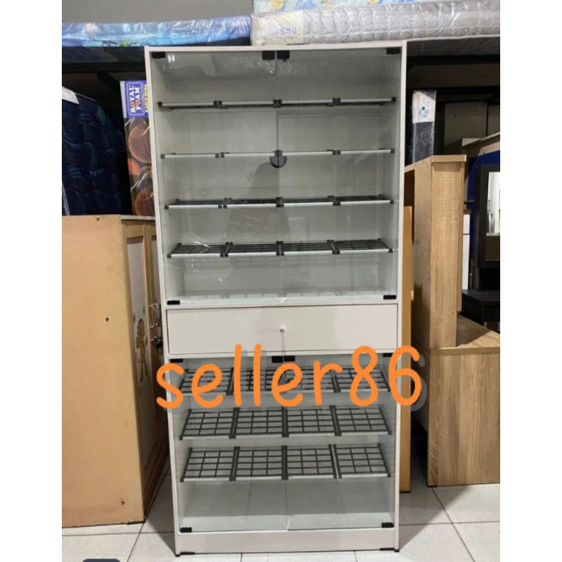 RAK SEPATU PUTIH DUA TINGKAT / RAK SEPATU 2 TINGKAT / RAK SEPATU JUMBO PUTIH / RAK SEPATU TINGKAT