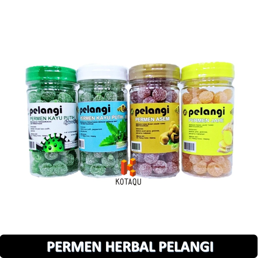 

Permen Kayu Putih | Asem Jawa | Jahe Pelangi 150gr