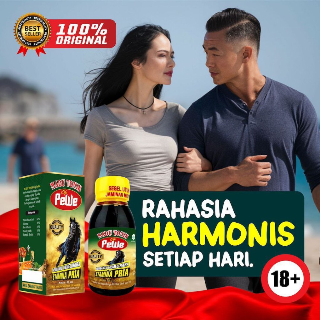 

MADU PEWE ORIGINAL | Madu Herbal Untuk Stamina Vitalitas Pria BPOM Halal Oiginal