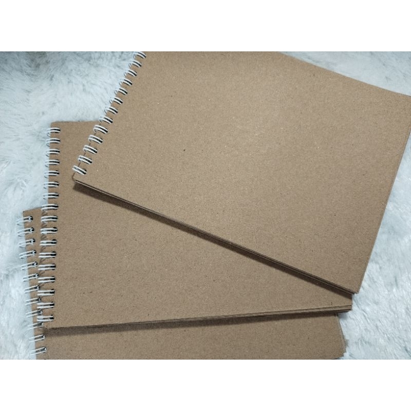 SCRAPBOOK POLOS | scrapbook A5 cokelat polos buat junk journaling, dll