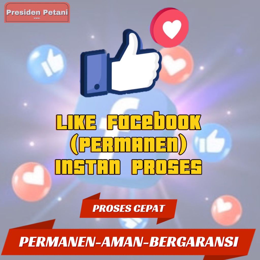 LIke Facebook Permanen Termurah