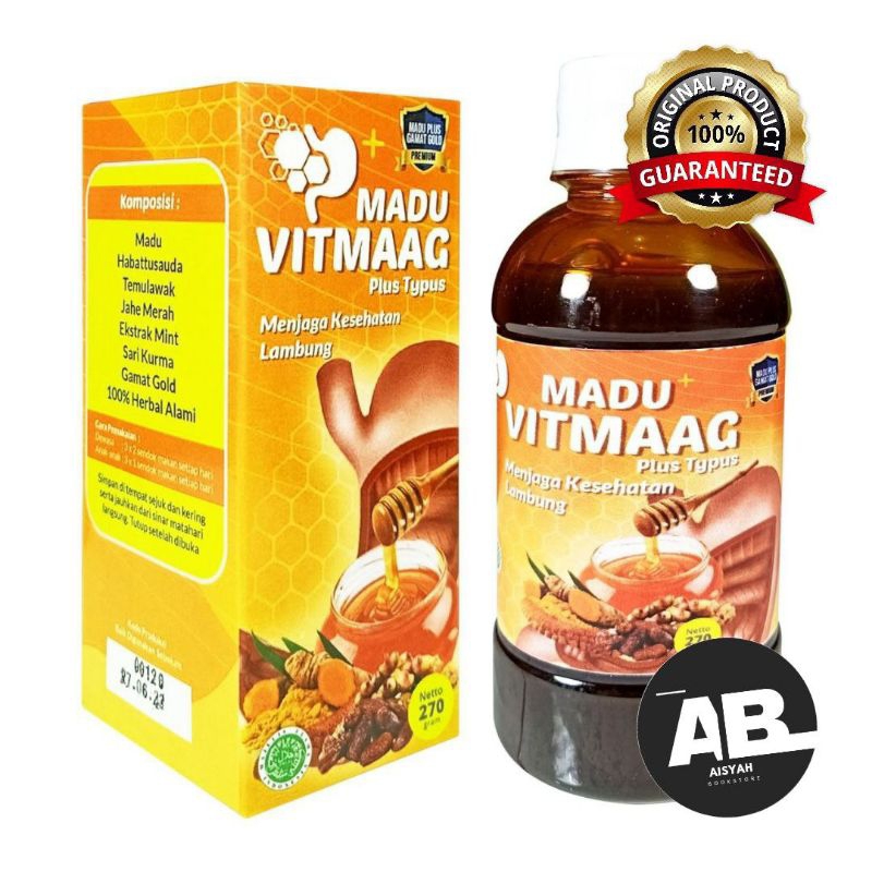 

MADU VITMAAG Plus Typus 270gr Produksi : CV. BBA
