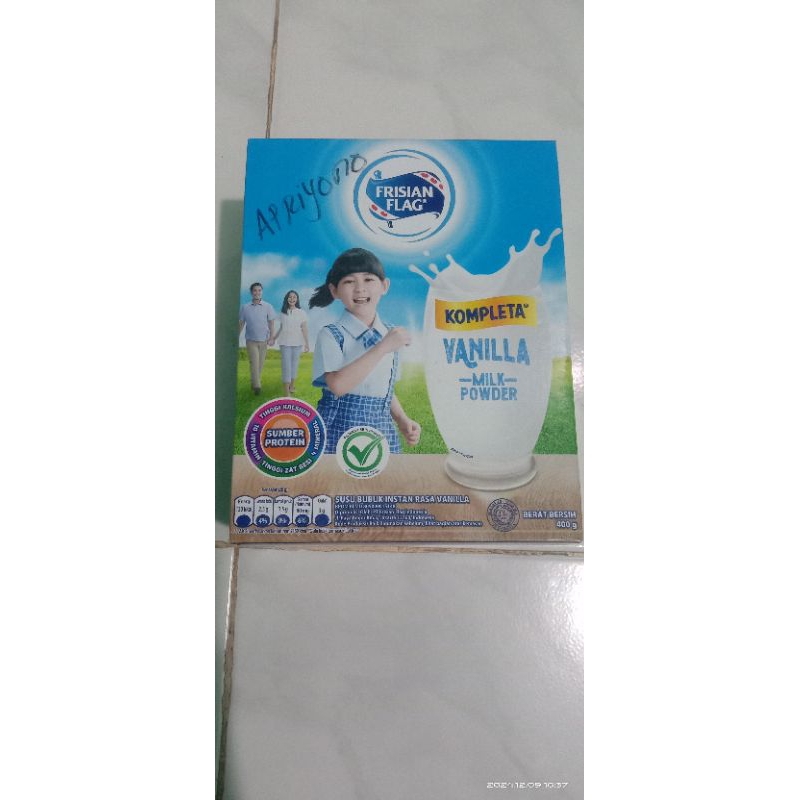 

Susu bubuk Frisian flag 400 gram dapet jatah dari pabrik