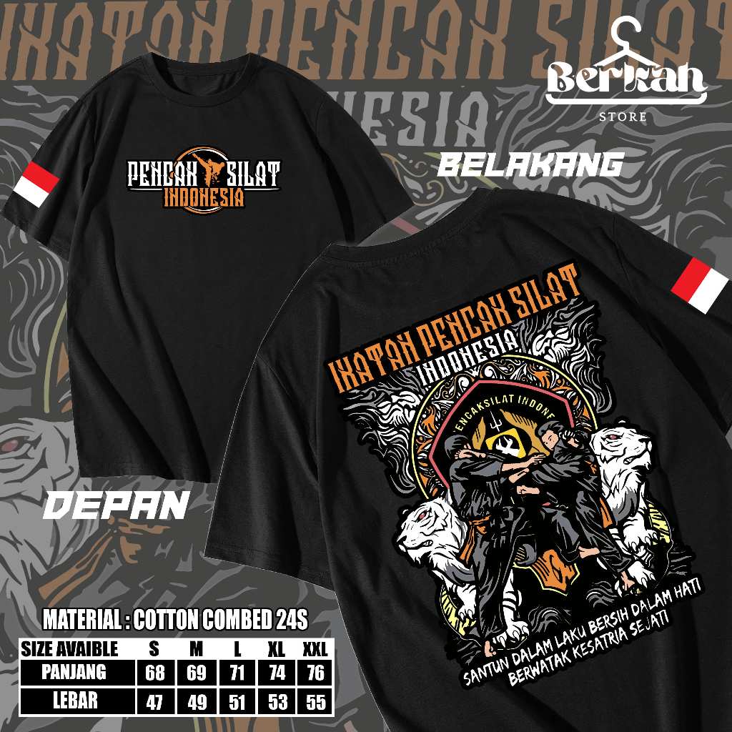Kaos Pencak Silat IPSI distro Fighter