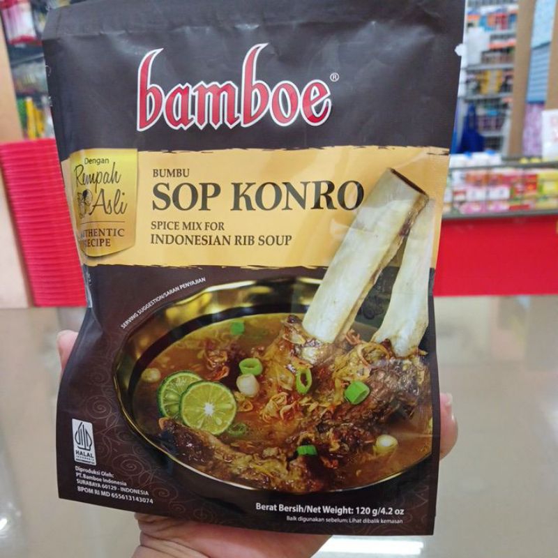 

Bamboe Sop Konro 120gr promo