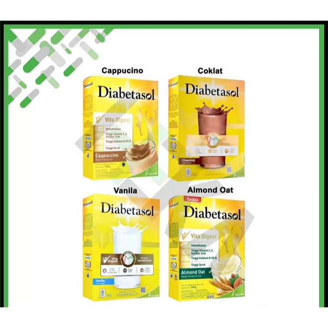 

Susu Diabetasol 170 gr