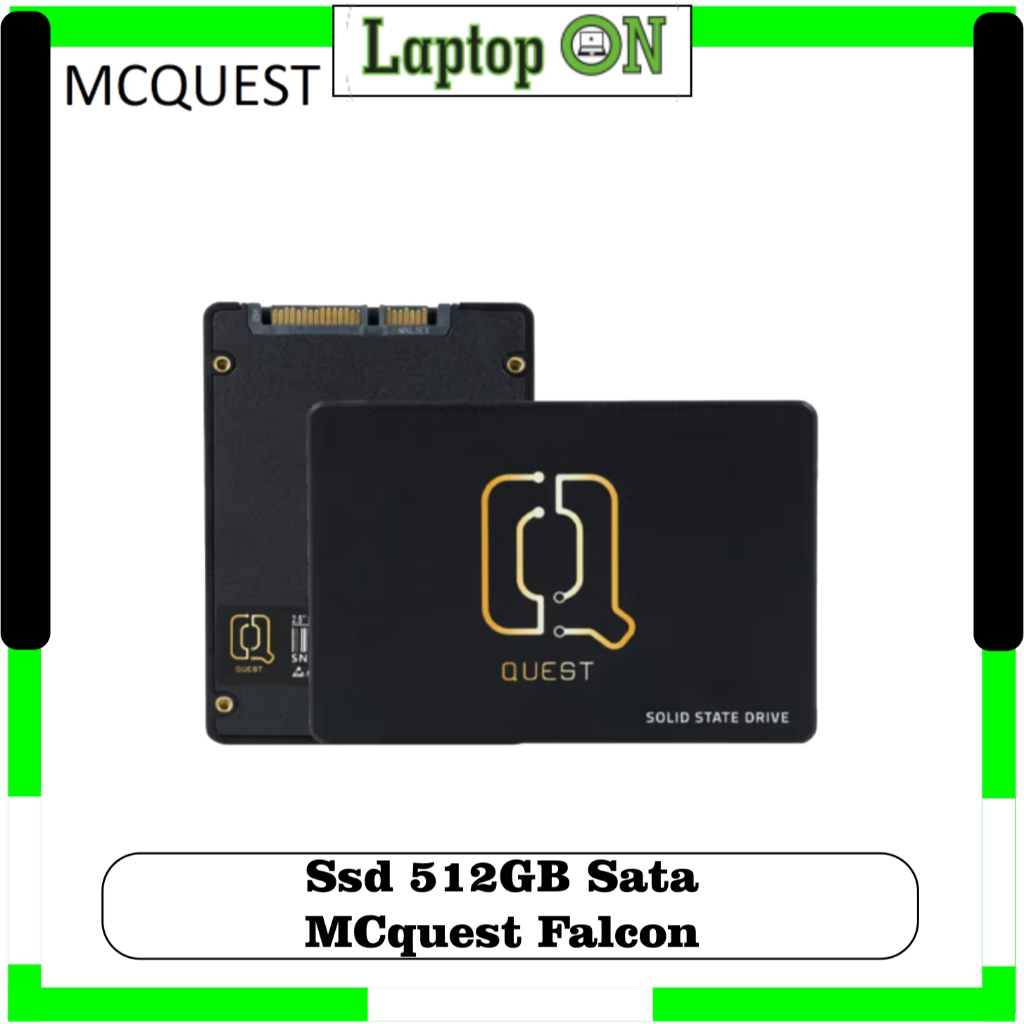 SSD 512GB SATA MCQUEST FALCON / STORAGE LAPTOP / SOLID STATE DRIVE