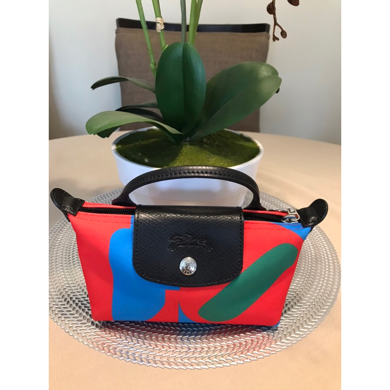 LC x Robert Indiana Pouch Red