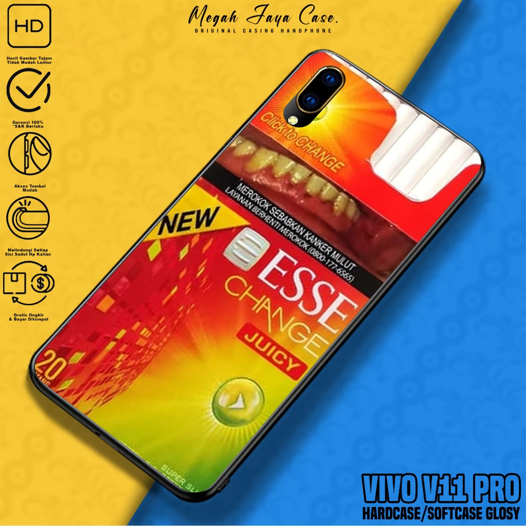 Softcase VIVO V11 PRO - Case Hp VIVO V11 PRO Motif ESS - Casing Hp VIVO V11 PRO -  Silikon Hp VIVO V