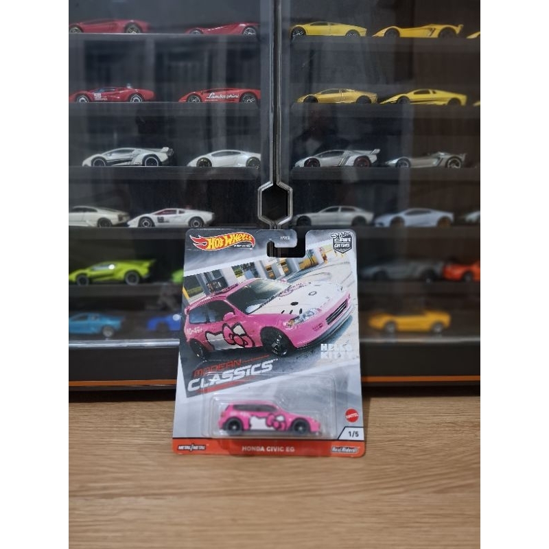 HW Honda Civic EG Pink Hello Kitty Classic