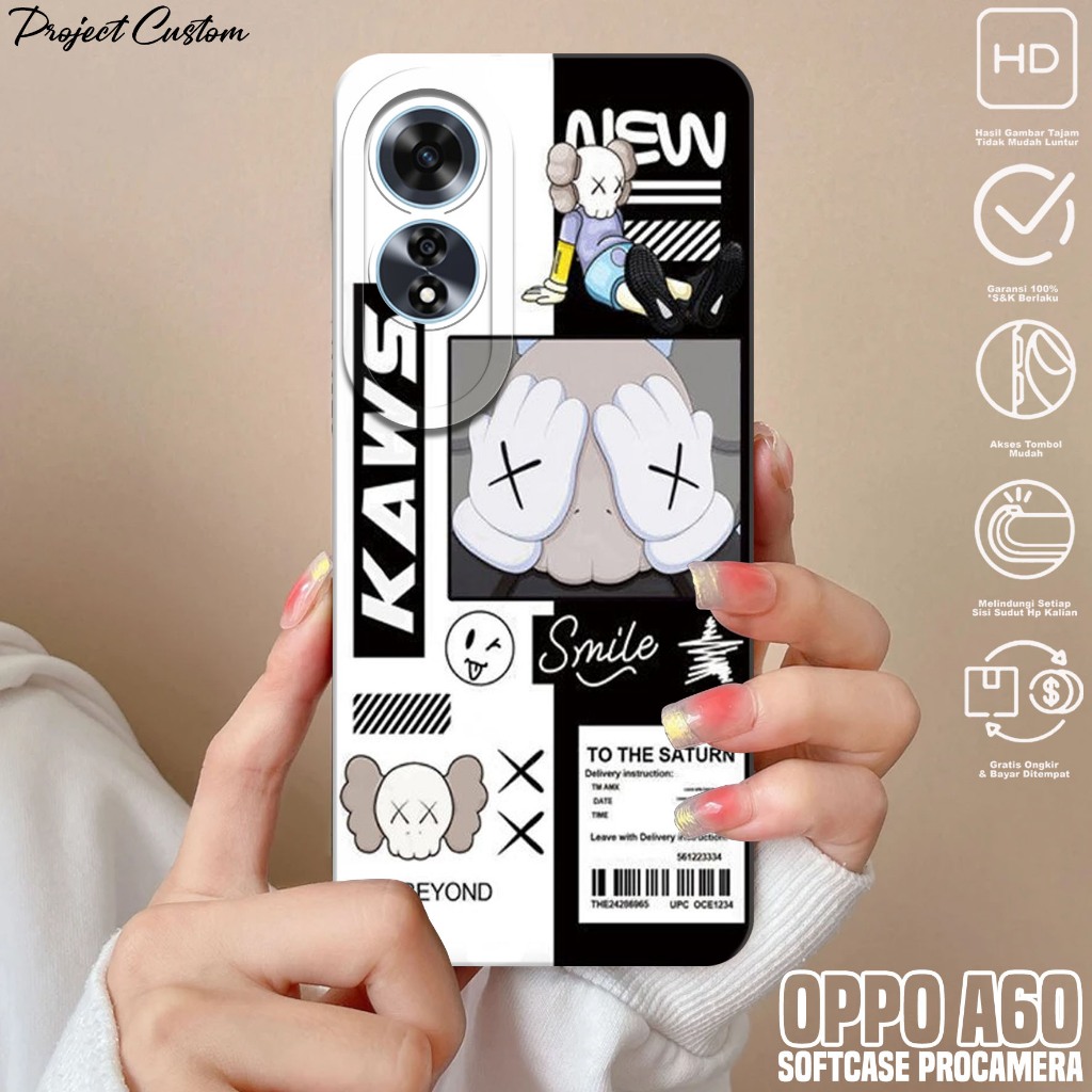 Softcase Hp OPPO A60 - Case Hp OPPO A60 ( AES ) Silikon Hp OPPO A60 - Casing Hp OPPO A60 - Cassing H