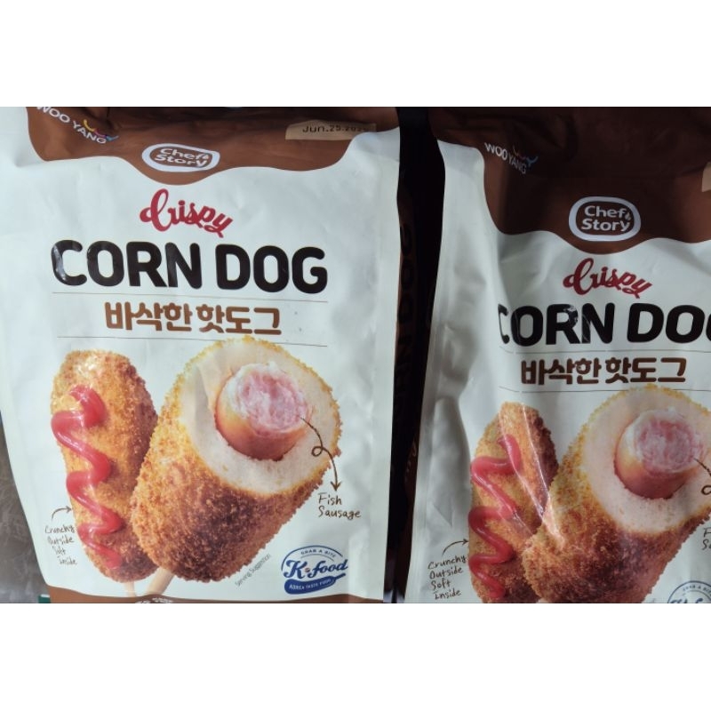 

WOO YANG Chef Story Crispy Corn Dog 400g - HK.