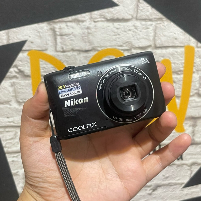 CAMERA KAMERA POKET POCKET SAKU DIGICAM NIKON COOLPIX S3700 WIFI lMULUS MURAHH