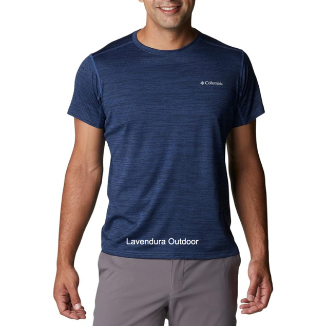 Baselayer columbia omni freeze university navy mottled kaos outdoor mid layer trail running hiking g