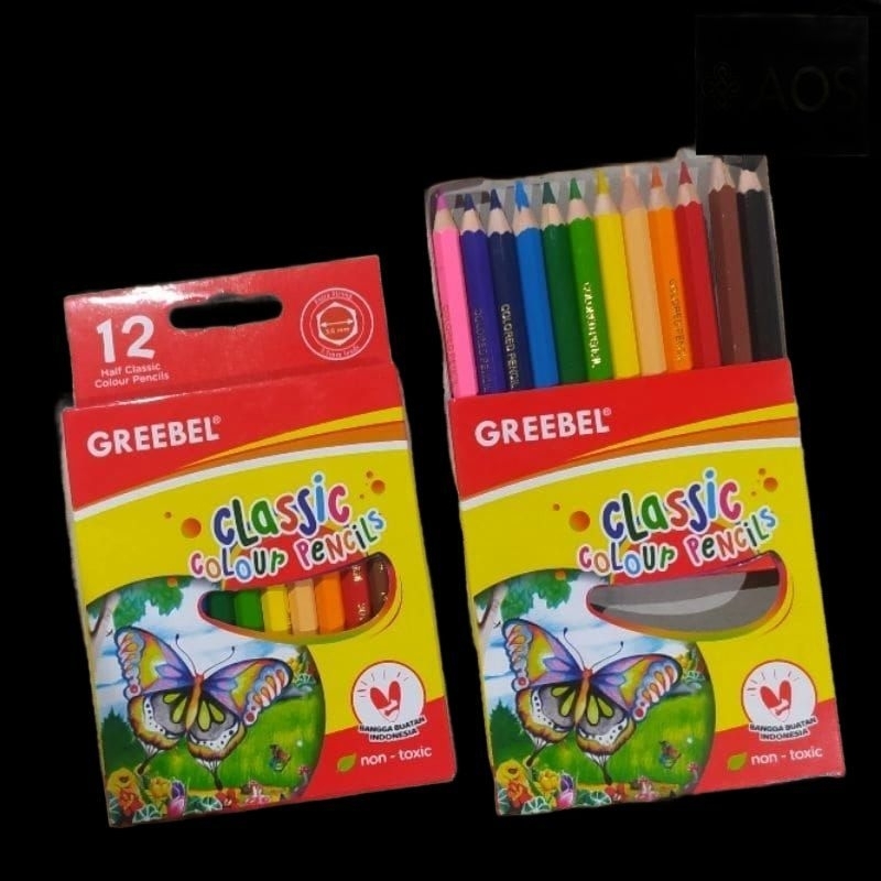 

Pensil Warna Greebel 12w Pendek