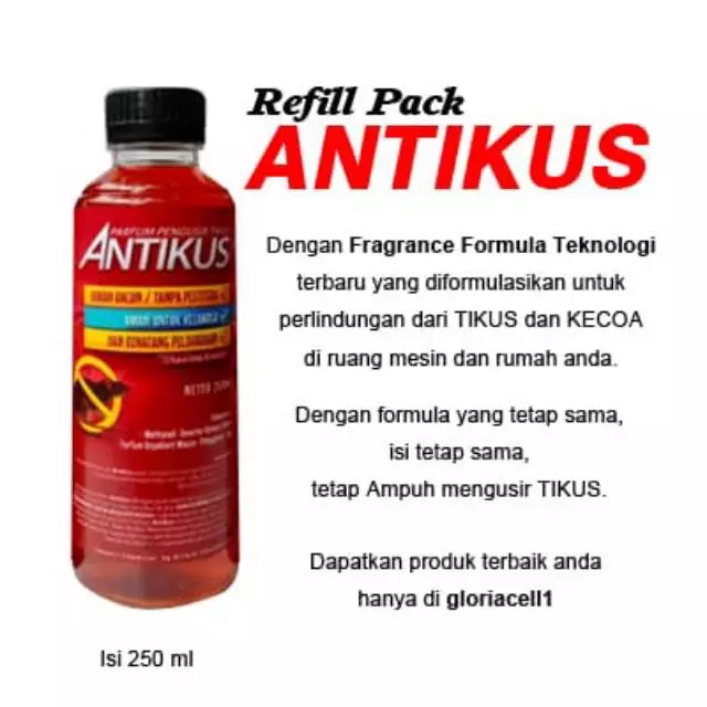 PROMO PARFUM TIKUS ANTIKUS REFIL BELI 3 LEBIH HEMAT
