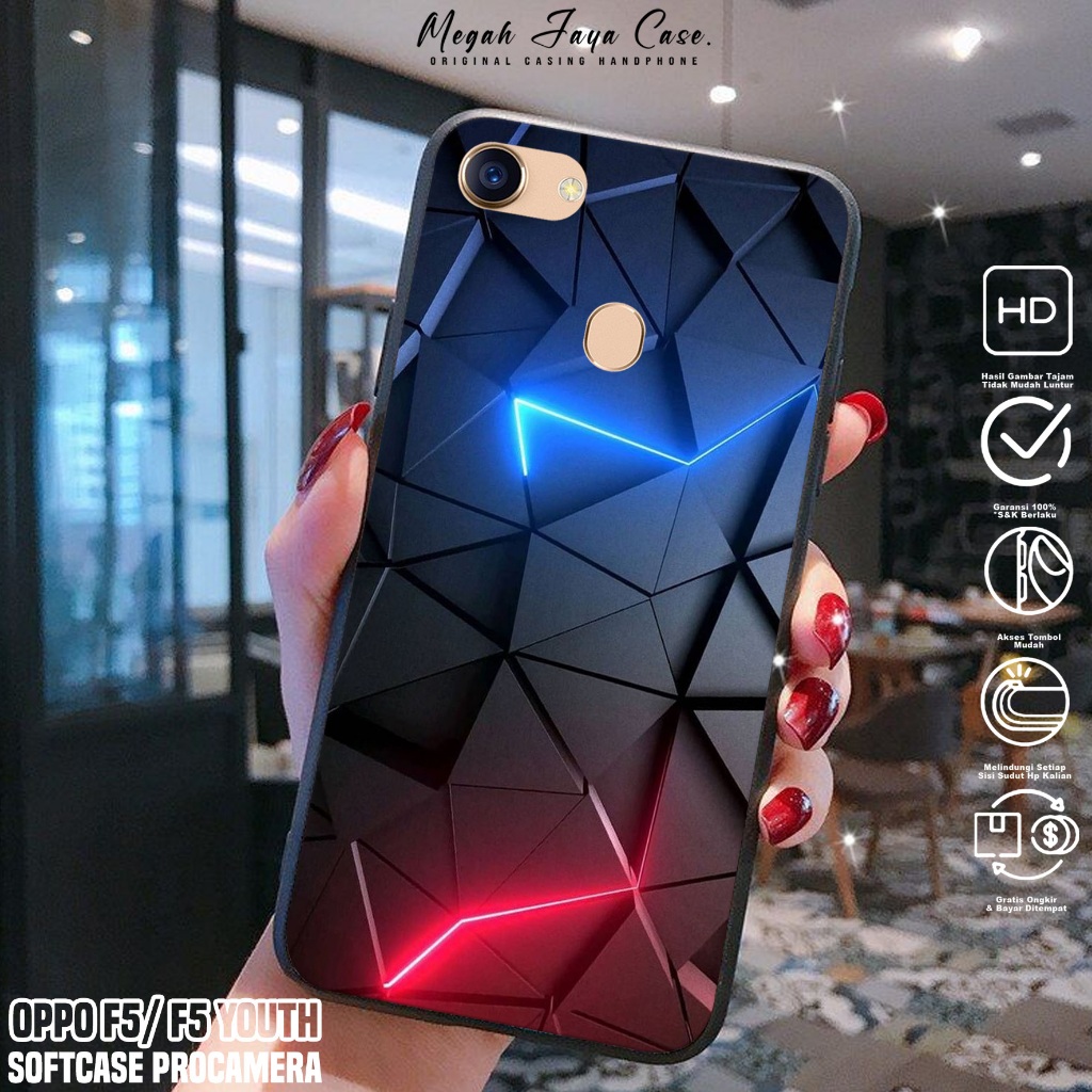 Softcase OPPO F5 / F5 YOUTH - Case Hp OPPO F5 YOUTH / F5 Motif ASBT - Casing Hp Oppo F5 -  Silikon H