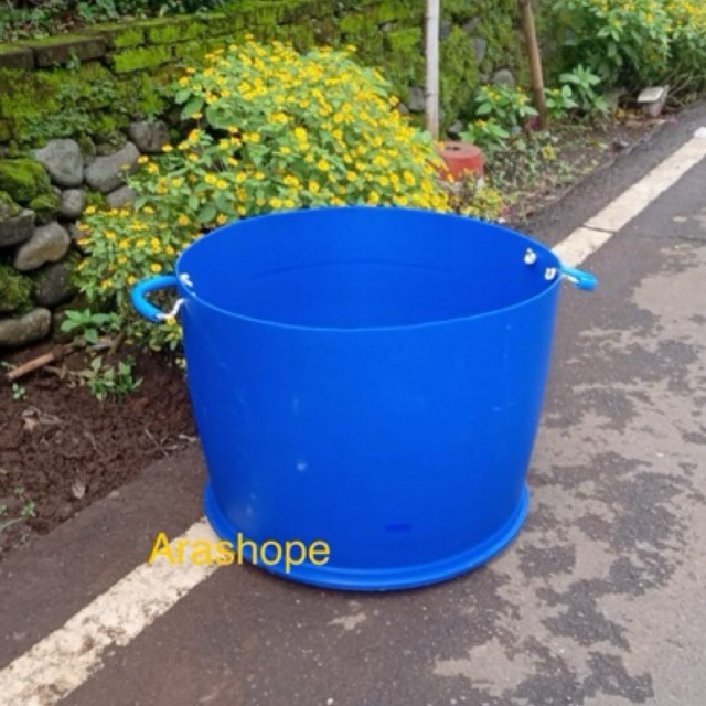 tong sampah plastik 100 liter/bak sampah/bak air/pot