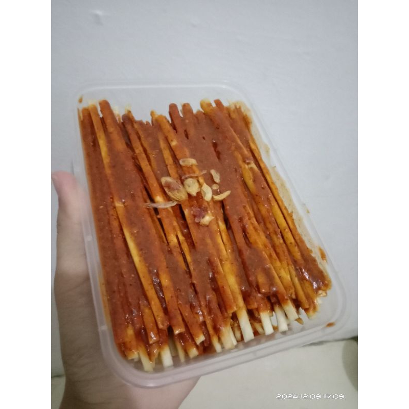 

Mie lidi bumbu basah