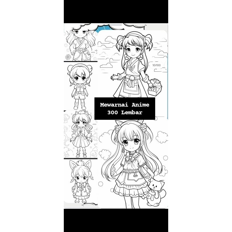 

Mewarnai Anime 300 Lembar