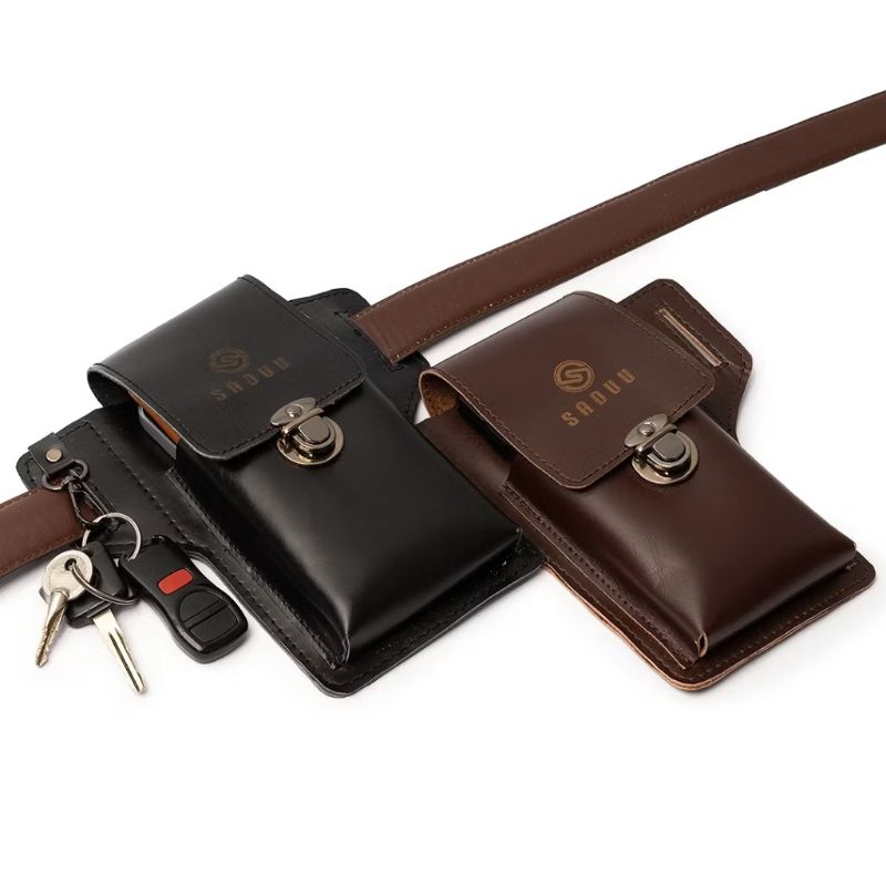 sarung hp kulit sapi asli Pria