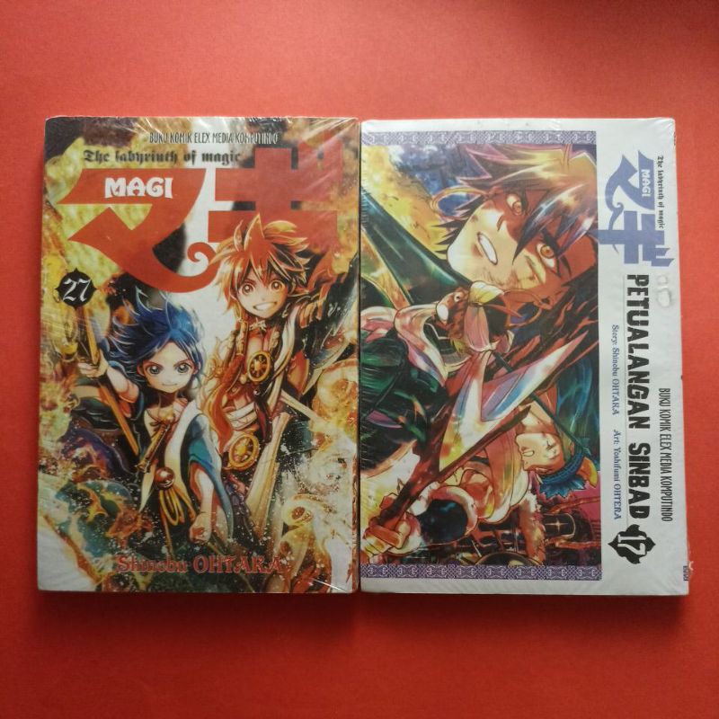 Komik magi / petualangan sinbad (set/cabutan)