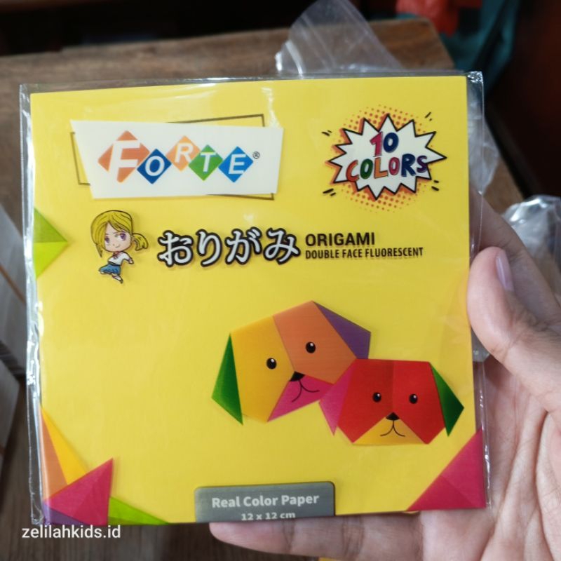 

Kertas Origami Forte warna isi 25 lembar