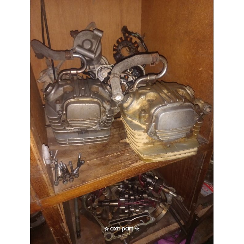 HEAD KOP MEGAPRO PRIMUS ORIGINAL SET NOKEN TEMPLAR KLEP STD TINGGAL PASANG