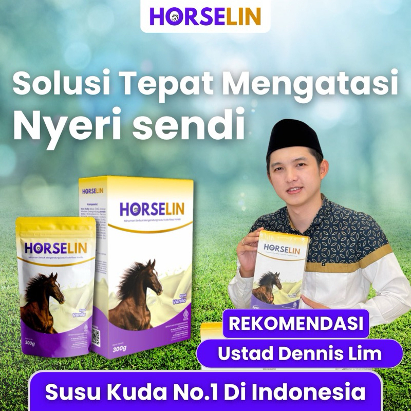 

HORSELIN Susu Kuda Liar Sumbawa Premium Atasi Nyeri Sendi Tulang Asam Urat Pegal Linu Original 200gr