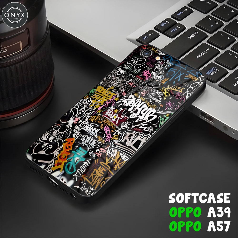 [AA02] Softcase OPPO A39 A57 A71 A83 F3 PLUS | Case Oppo Murah Lucu Aestetic | Casing Glossy Kilau O