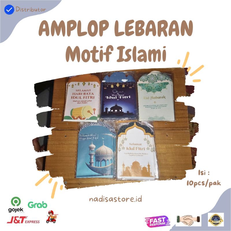 

AMPLOP LEBARAN ANGPAU UKURAN MEDIUM MOTIF ISLAMI