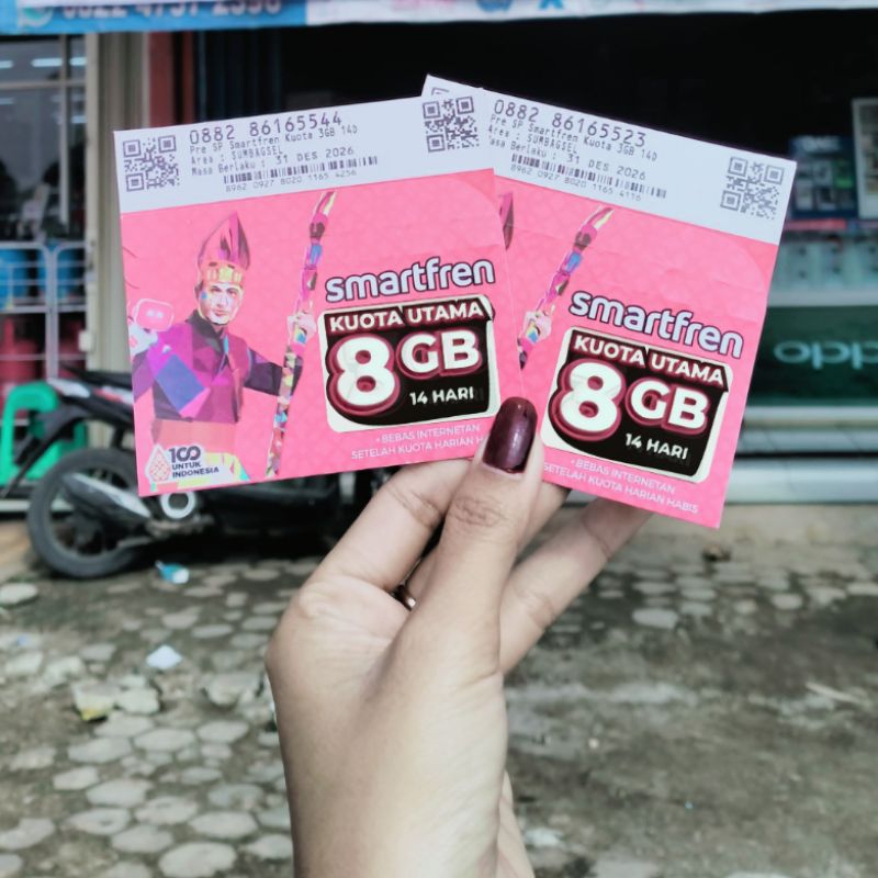 KARTU PERDANA SMARTFREN 8GB UNLIMITED PROMO MURAH SIAP PAKAI