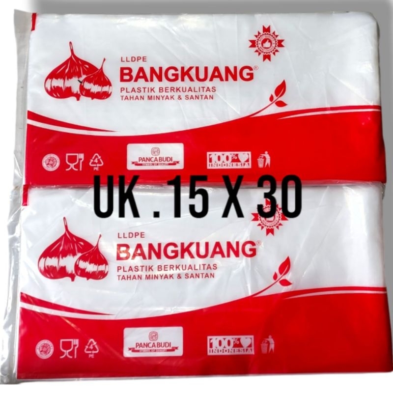 plastik es ukuran 15X30