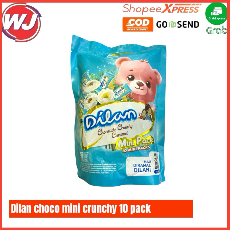 

DILAN CHOCOLATE CRUNCHY CARAMEL MINI PACK ISI 10