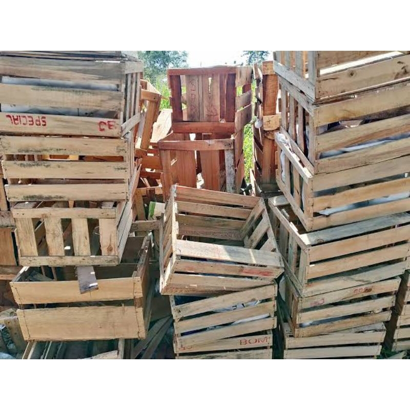 packing kayu aquarium besar 100cm