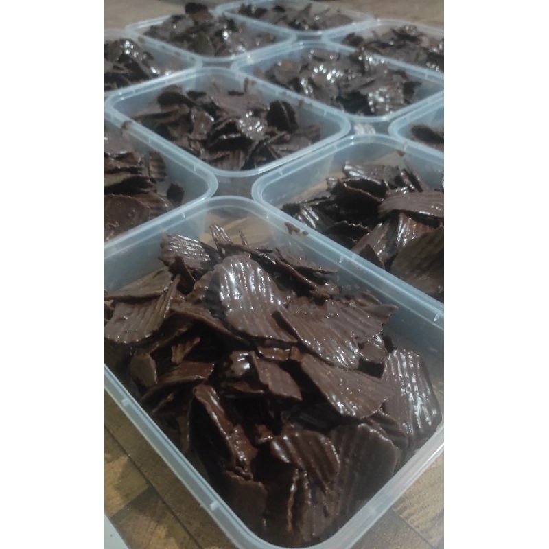 

keripik pisang cokelat lumer