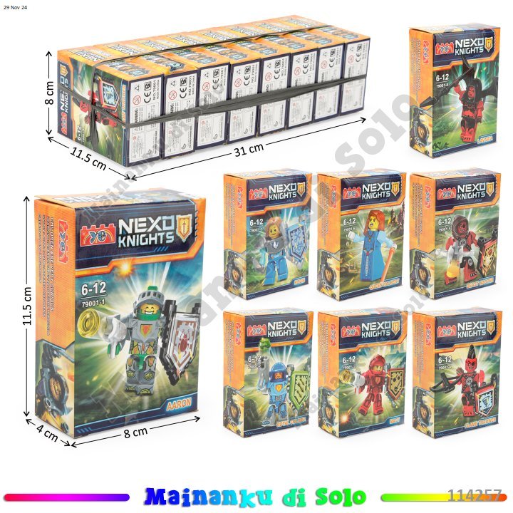 Mainanku Mini Block Nexo YO Nexo Knight