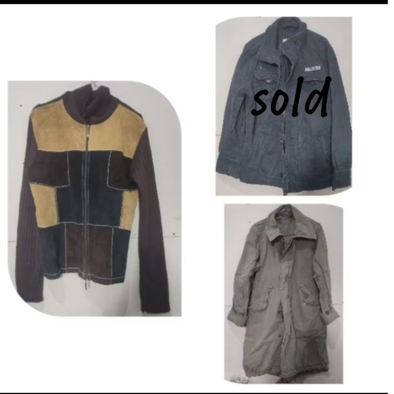 preloved jaket tebal