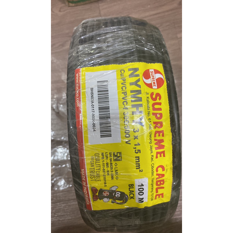 kabel NYMHY 3x1.5@100 Supreme