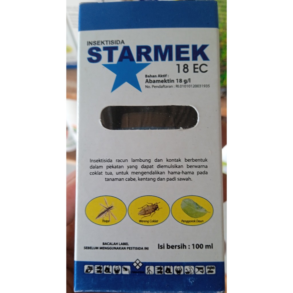 Insektisida Starmek Bahan Aktif Abamektin 18 g
