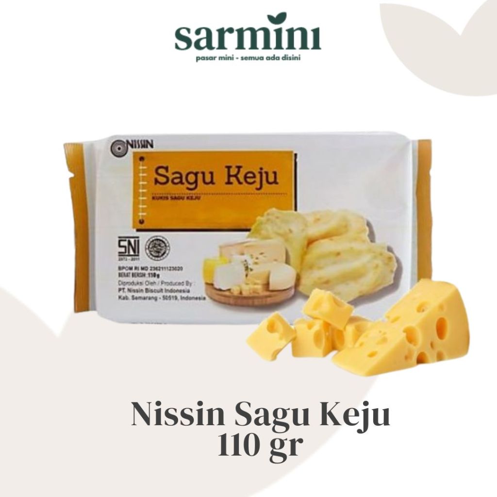 

Nissin Sagu Keju Biskuit 110gr