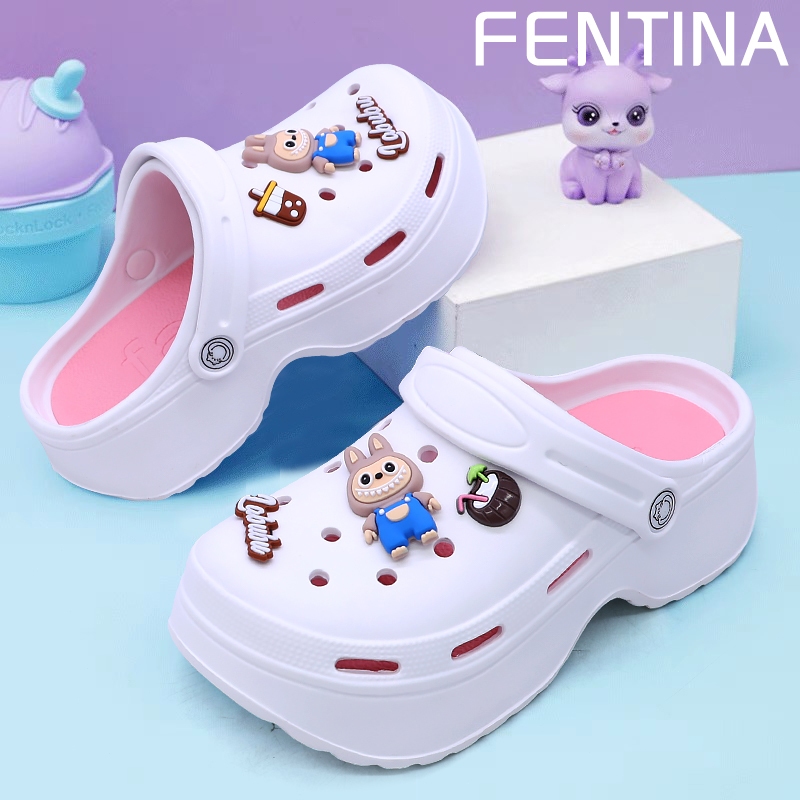 FENTINA Sandal Labubu Anak Perempuan Sandal Baim Anak FUJI Sandal Jelly Anak Perempuan Sandal EVA Ki