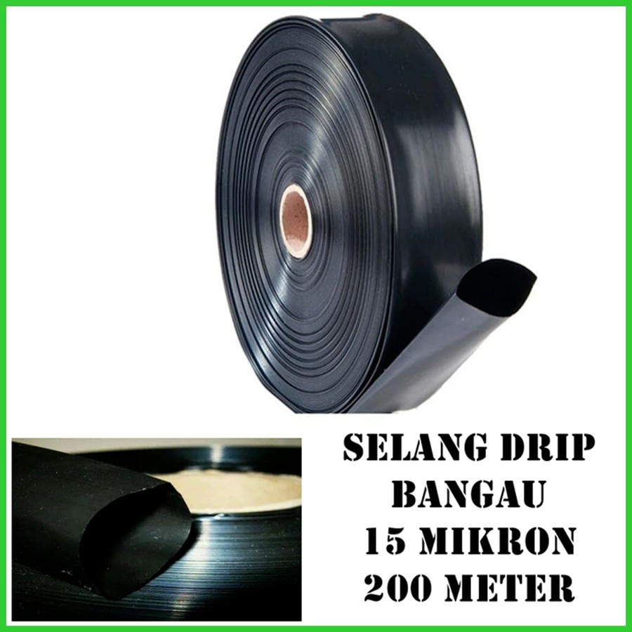 Selang Drip Irigasi 15 Mikron 200 Meter