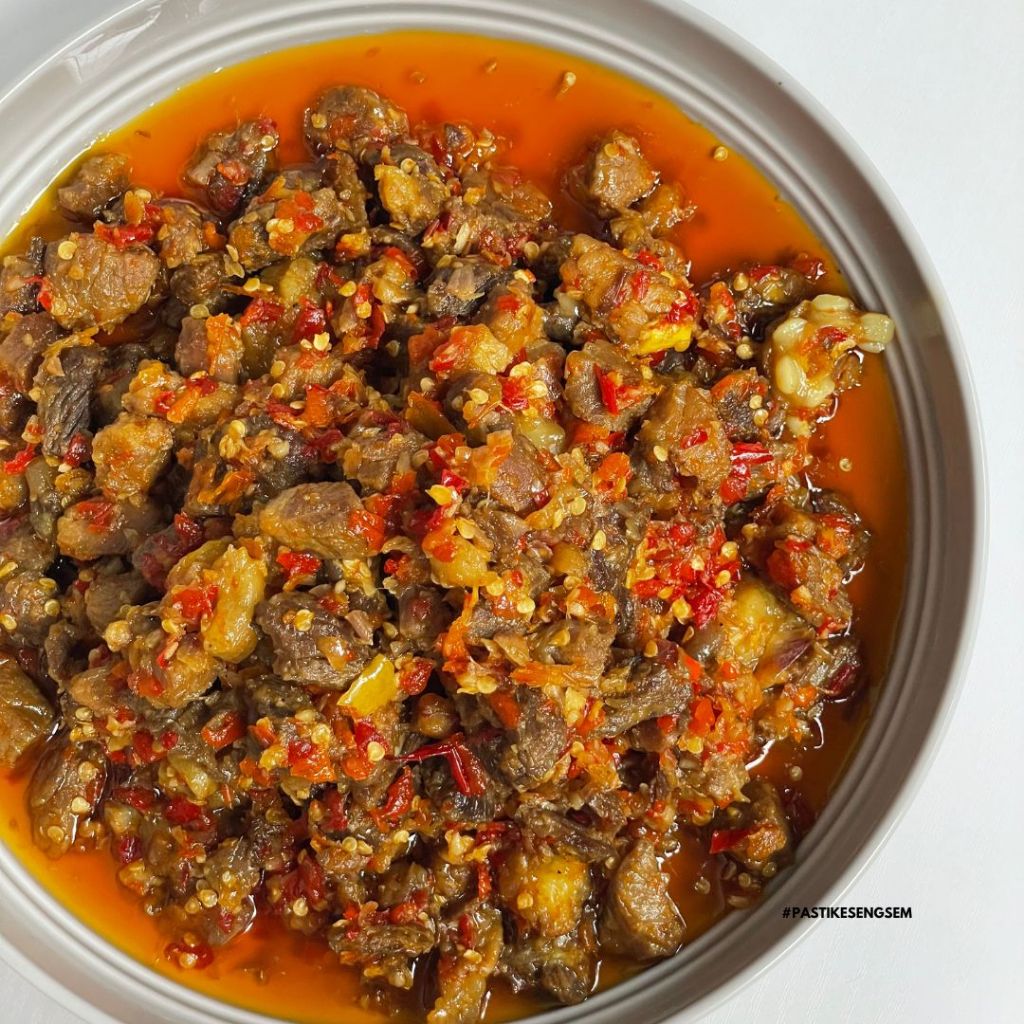 

Daging Sapi Tenderloin Sambal Balado Kesengsem
